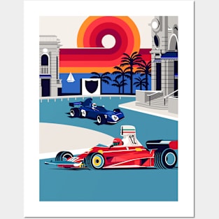 Monte Carlo Vintage Race Posters and Art